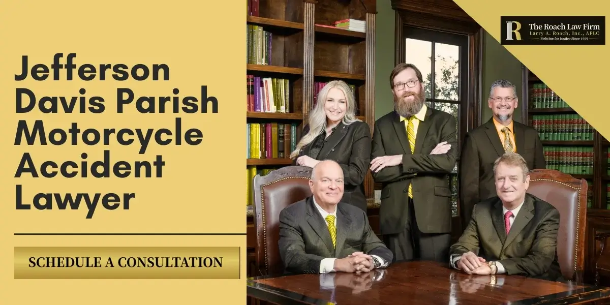 Skilled Motorcycle Accident Attorney In Jefferson Davis Parish, LA